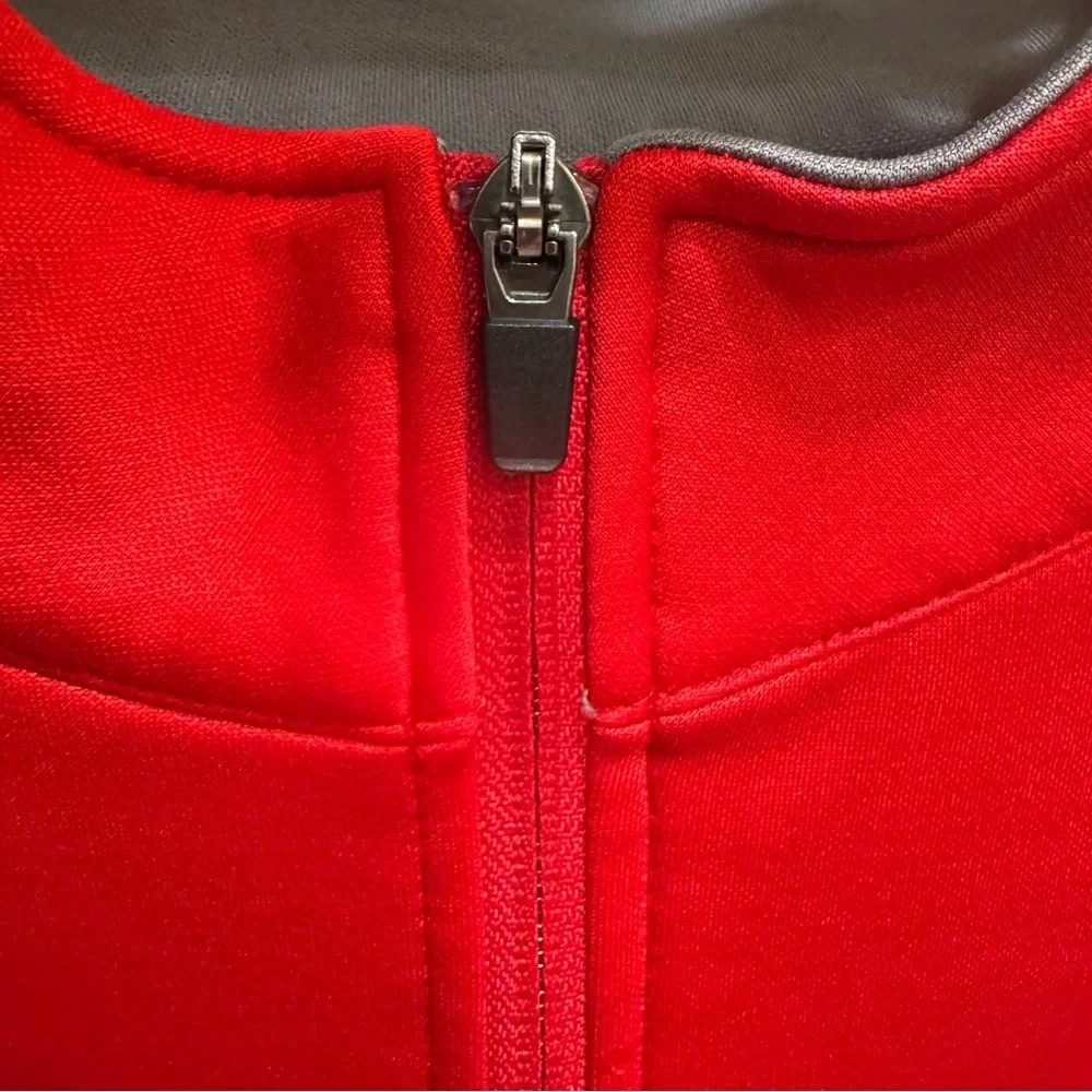 USC Trojans Fanatics Cardinal Logo Colorblock 1/4 Zip Jacket Men's Large - Picture 9 of 11